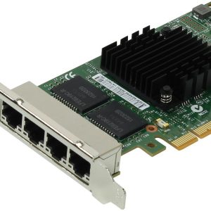 Intel I350-T4 Retail Pack Pci-Express (4x) Quad-Port Gigabit Lan Server Adapter 10/100/1000mbps Intel I350 Chipset - Support I/Oat Vmdq Virtualization Sr-Iov Rss Alb 5gt/Sec With Ethernet Power Management - Includes Extra Low-Profile Only For 2u Ra