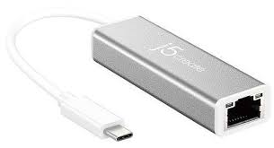 J5 Create Jce133 - Usb3 Type-C To Gigabit Network Adapter With Aluminum Housing 68x23x15mm + 100mm Cable Ideal For Desktop Or Notebook/New Macbook - For Windows/Mac/Linux