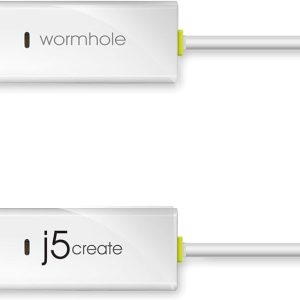 J5 Create Juc100 Usb Data Transfer Cable With Km Switch - With Wormhole Technology ( Allows Copy/Past + Keyboard/Mouse Sharing Between Two Devices/Platform ) Windows To Windows Windows To Ipad Windows To Android 1.8m Usb2.0 480mbps