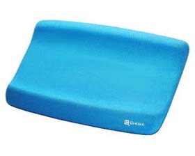 Choiix C-Hs01-Be - U Cool Notebook Pad Blue For 15" Notebook Protect Legs From Heat Generated By Nb U-Shape Design Allow Airflow Underneath Nb Skid-Proof Eva/Micro-Fiber No Fan 270x400x37mm - Retail Pack