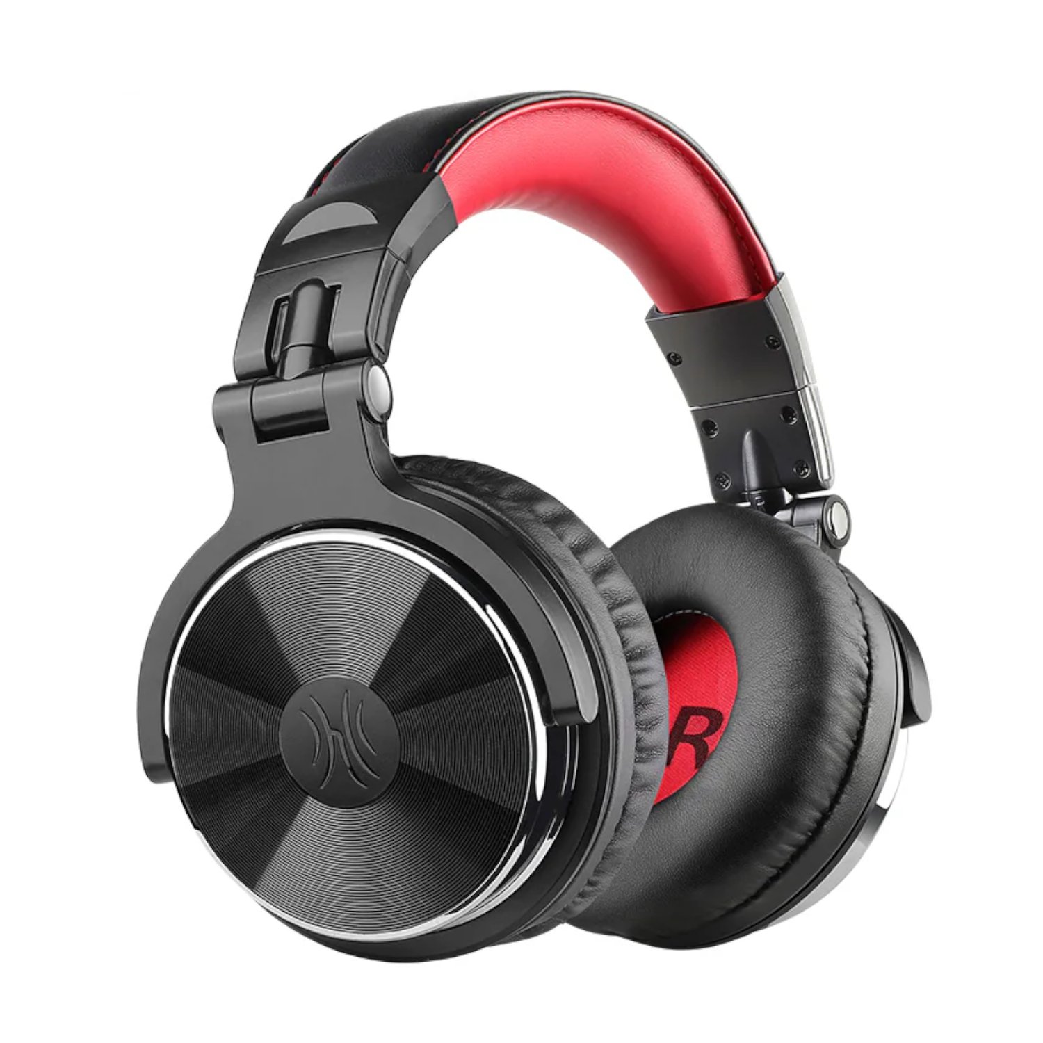Oneodio Pro 10 Professional Wired Over Ear Dj And Studio Monitoring Headphones - Red/Black