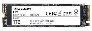 Patriot P300 1tb M.2 Pcie Nvme Ssd