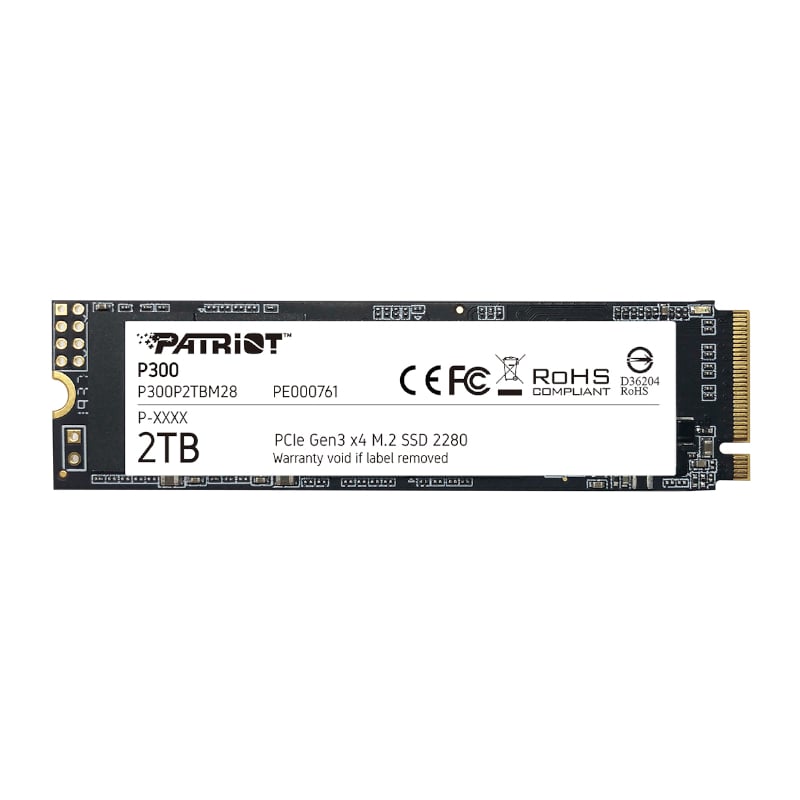Patriot P300 2tb M.2 Pcie Nvme Ssd