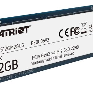 Patriot P300 512gb M.2 Pcie Nvme Ssd