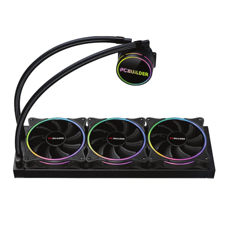 Pcbuilder Hydro Chill 360mm Aio Liquid Cpu Cooler Argb