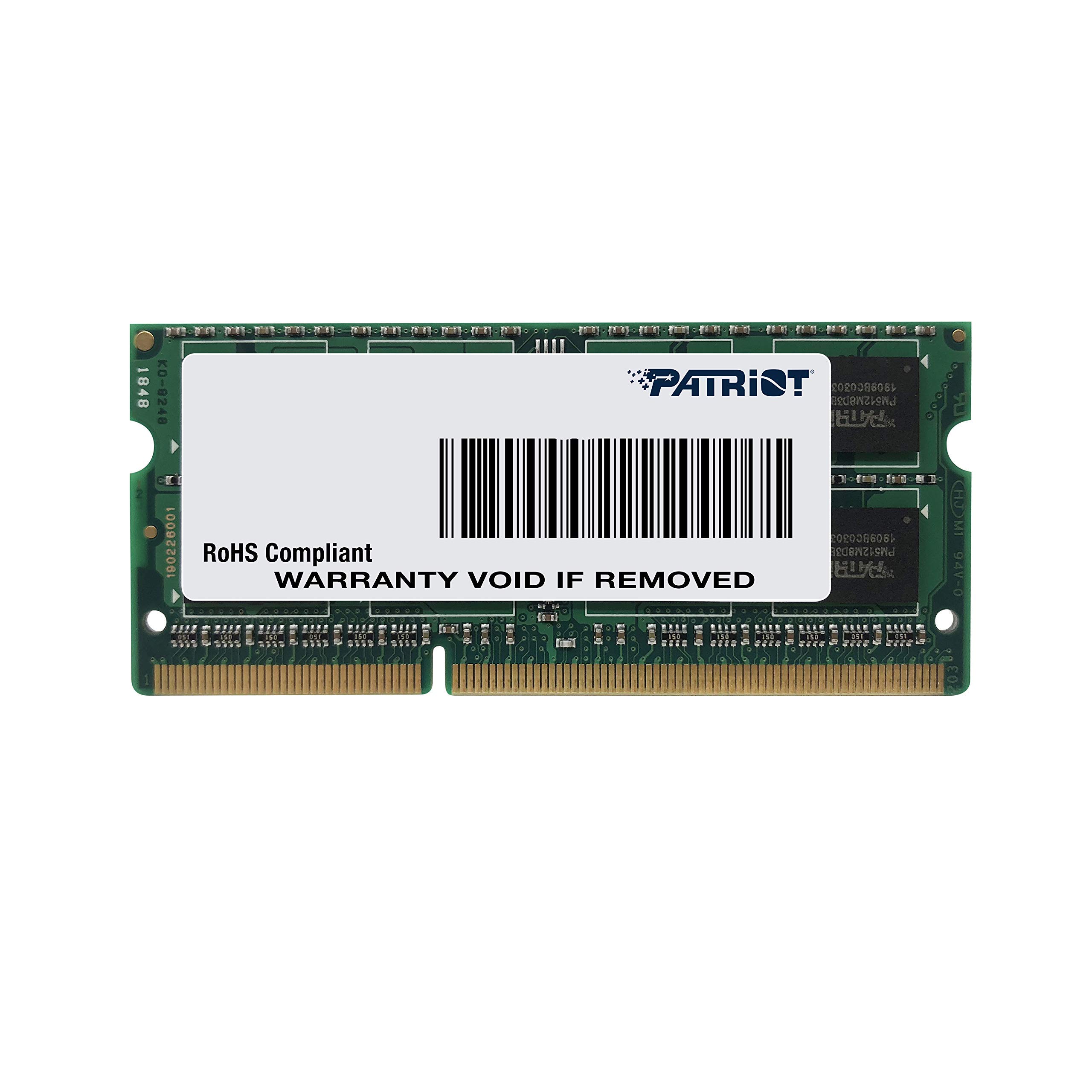 Patriot Signature Line 8gb 1600mhz Ddr3 Dual Rank Sodimm Notebook Memory