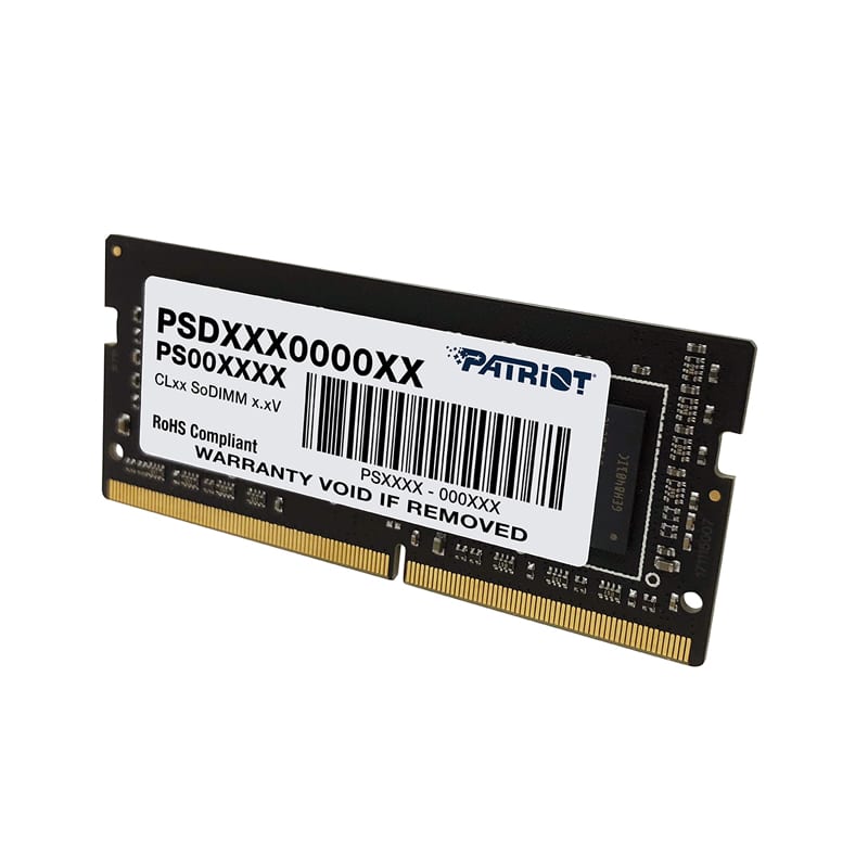 Patriot Signature Line 4gb Ddr4 2666mhz Single Rank Sodimm Notebook Memory