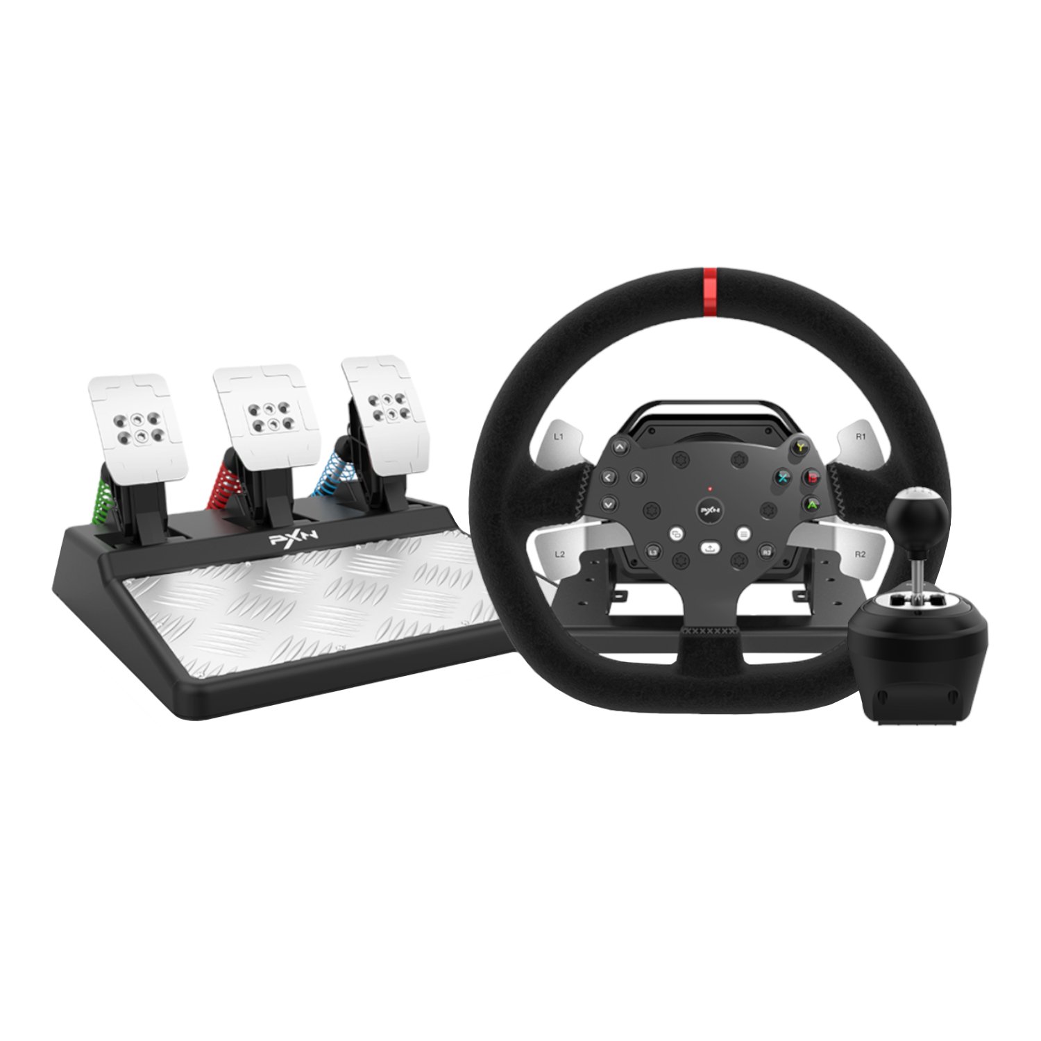 Pxn V10 3-In-1 Force Feedback Steering Wheel