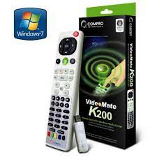 Compro K200 Remote Control For Mce ( Media Center Edition ) Beige 48-Keys With Bundled Microsoft Certified Mpeg-2 Encoder Reatil Pack - Usb Receiver Included
