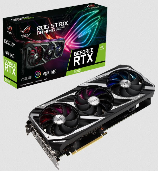 Asus Rog Rtx3050 8gb OC Edition