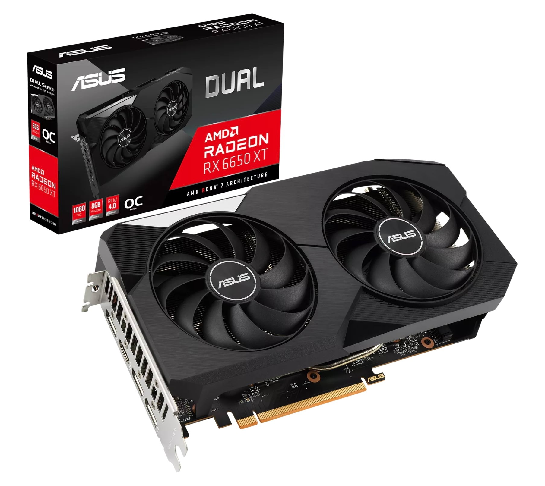 Asus Dual Radeon Rx6650xt Oc Edition 8gb gddr6