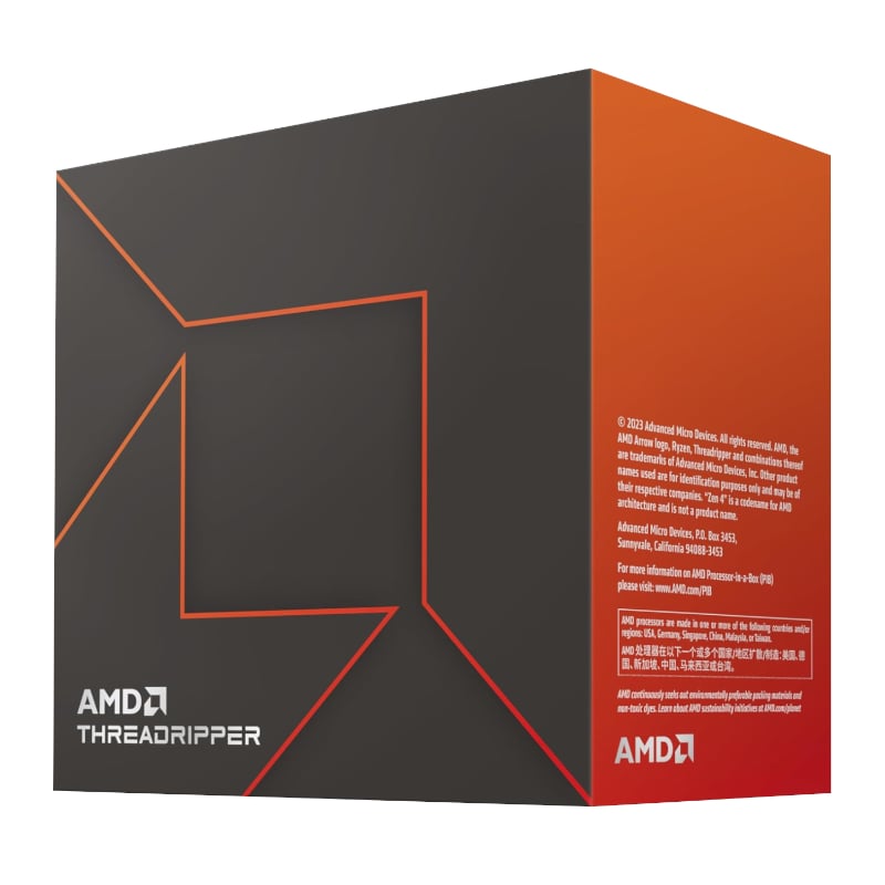 Amd Ryzen Threadripper 7960wx 24-Core 4.2ghz Str5 Cpu