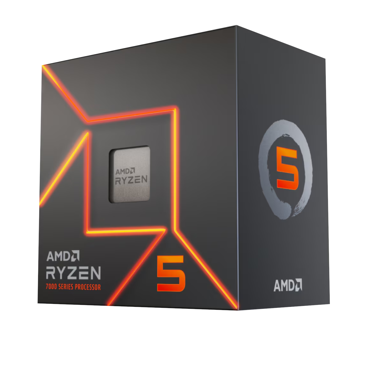 Amd Ryzen 5 7400 6-Core 3.3ghz Am5 Cpu