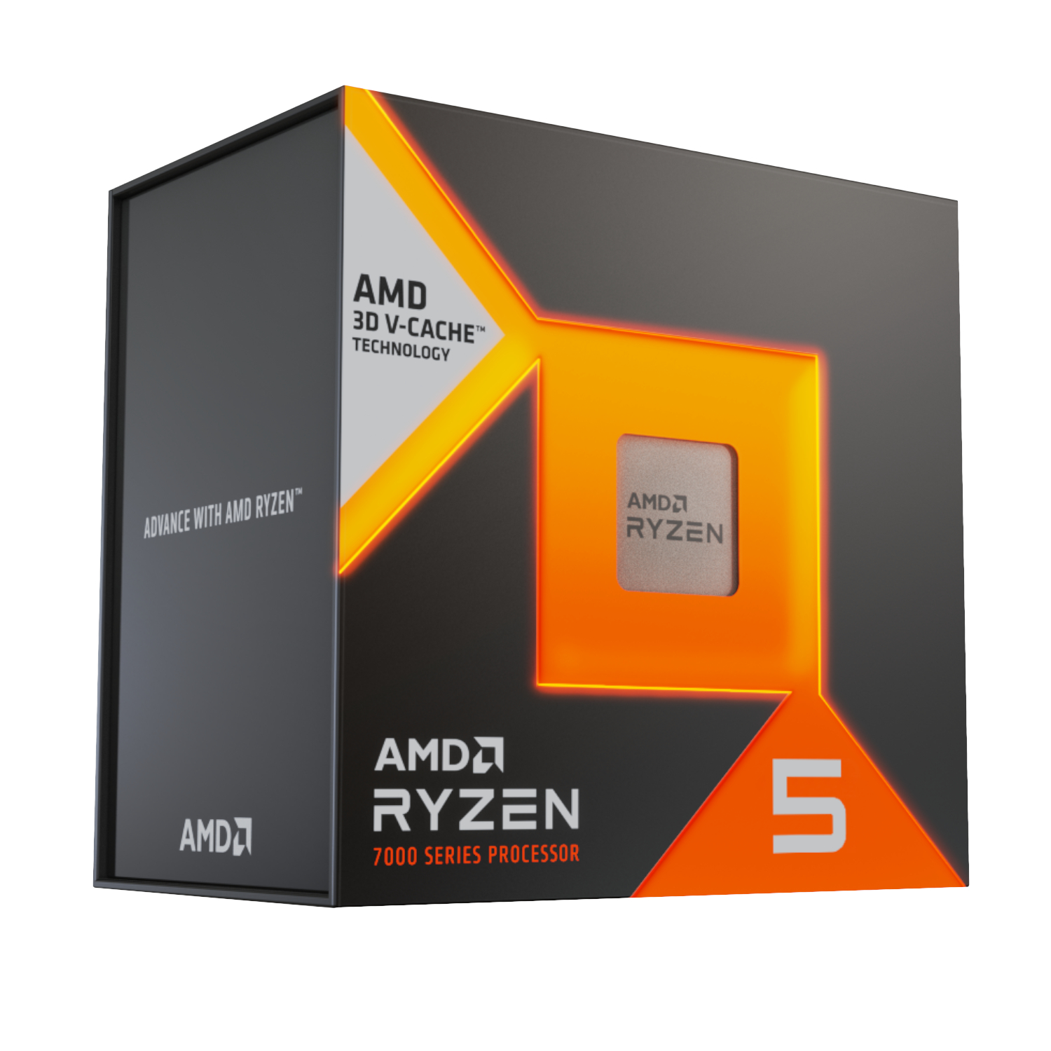 Amd Ryzen 5 7500x3d 6-Core 4.0ghz Am5 Cpu
