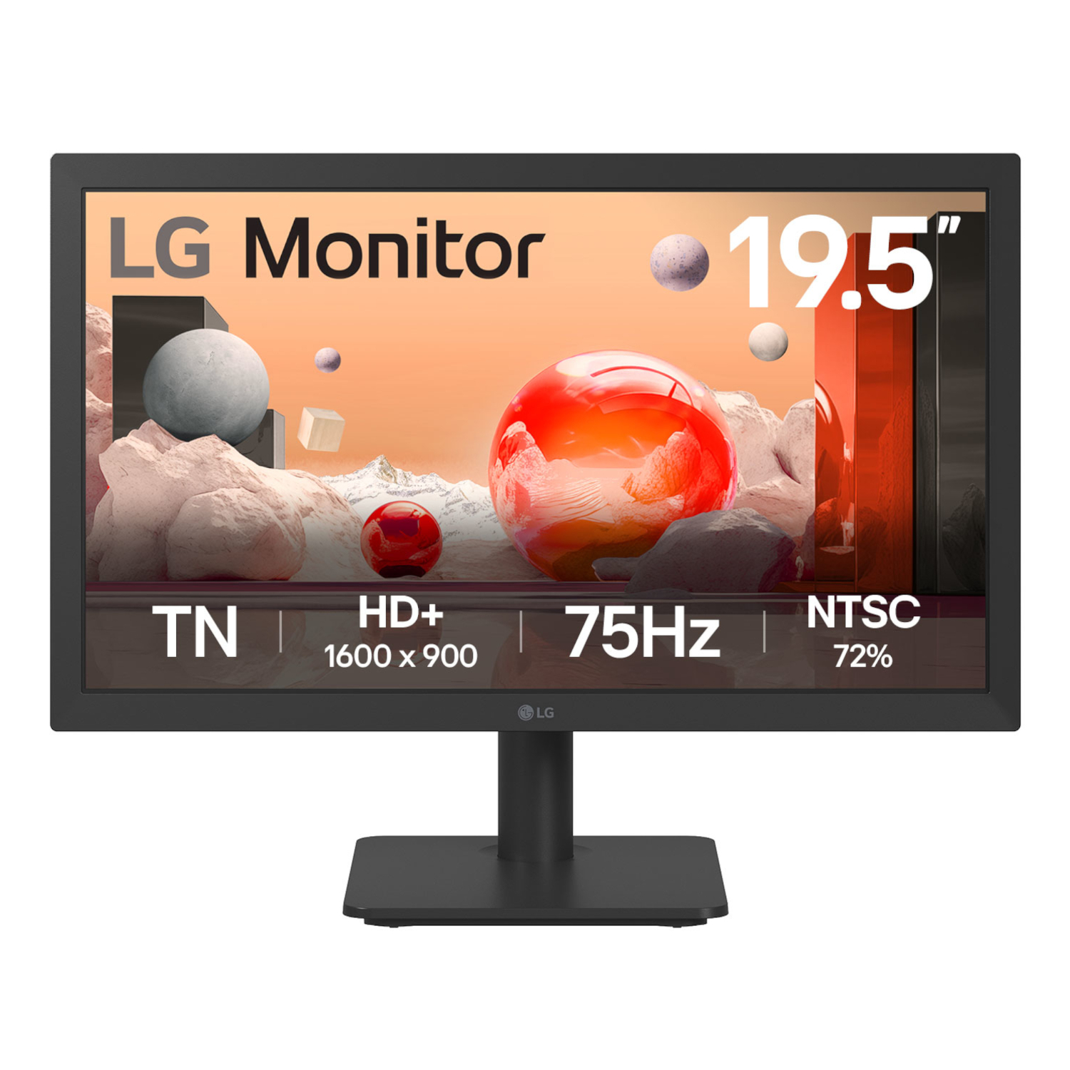 Lg Essential 20" Wsxga Tn Monitor 75hz