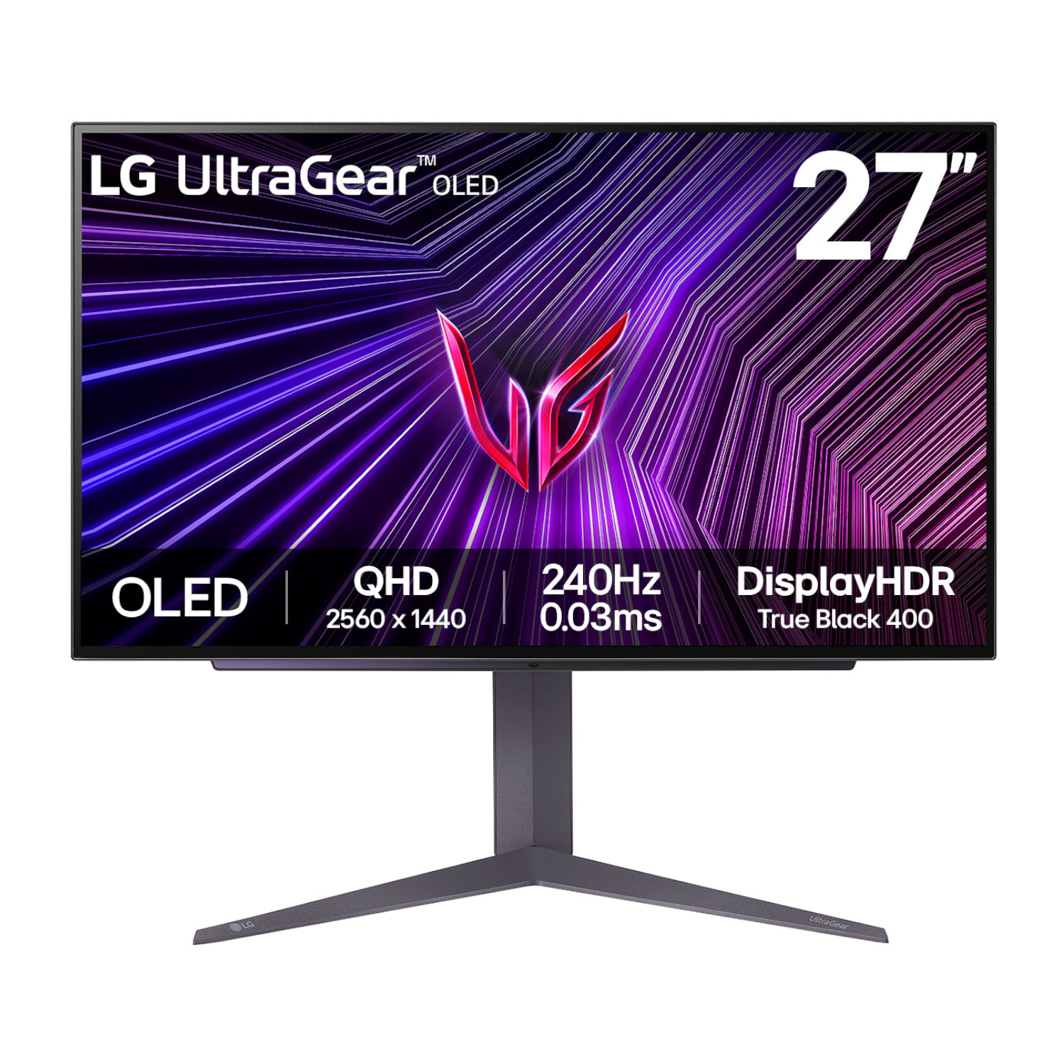 Lg Ultragear 27" Qhd Oled Gaming 240hz 0,03ms
