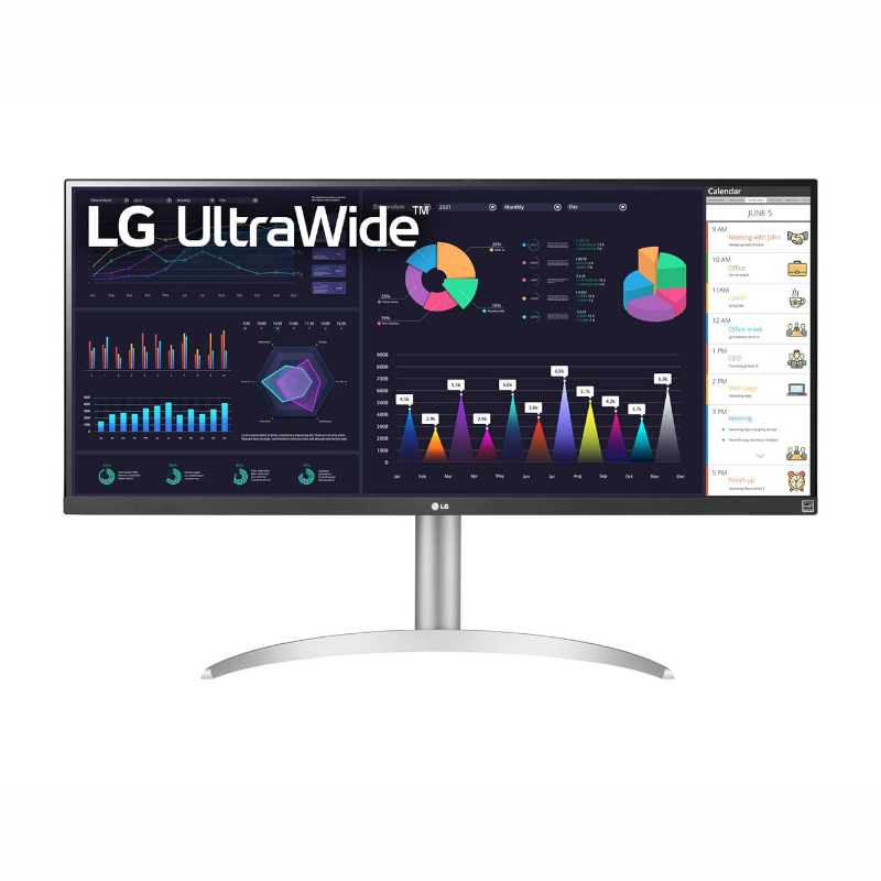 Lg 34" Ips Panel Ultra-Wide Monitor - 75hz