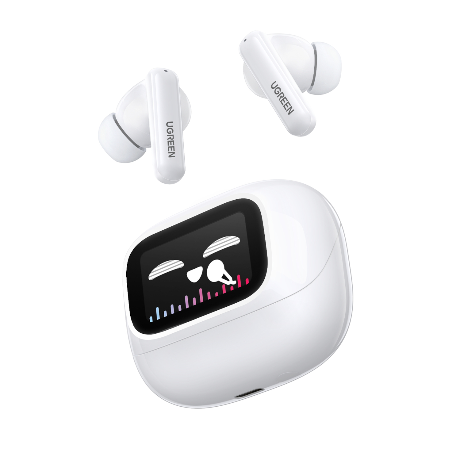 Ugreen Echobuds Magic Wireless (In-Ear Earphones)–White