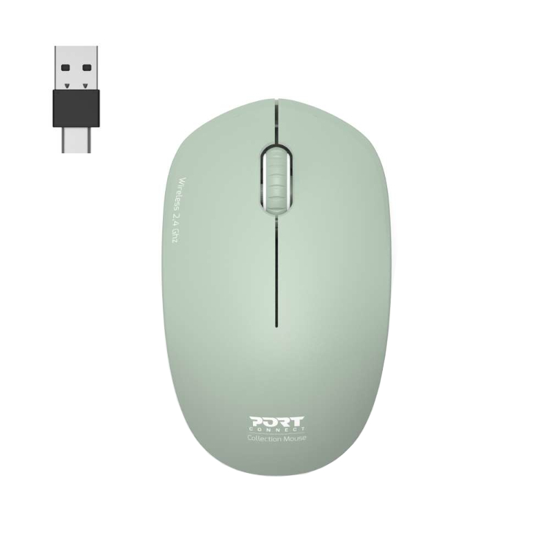 Port Connect Mouse Collection Ii Wireless Olive