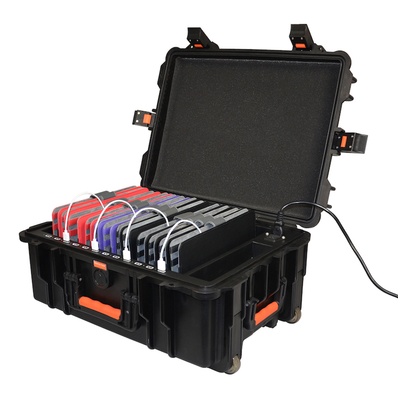 Port Charging Suitcase 12 Bay
