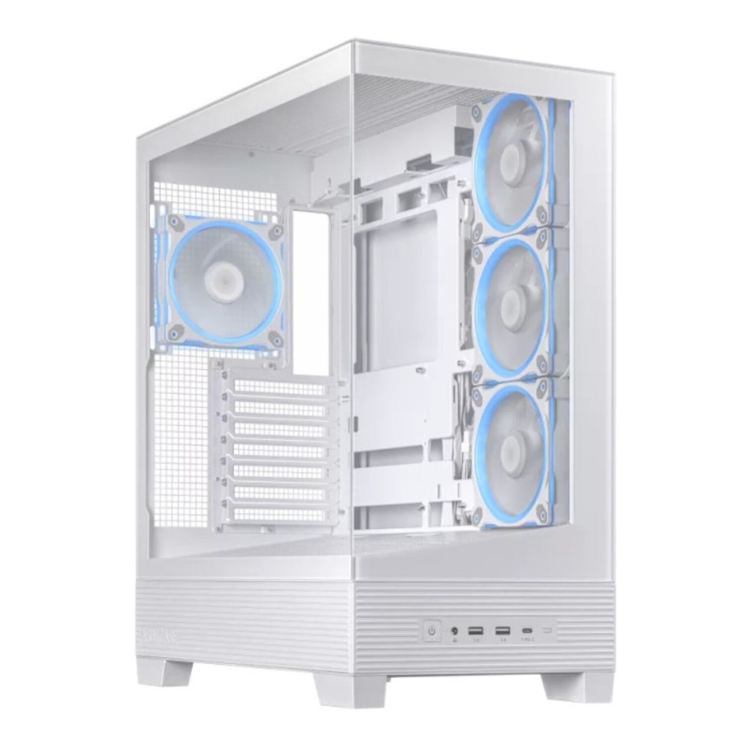 Asus A31 Plus Mid Tower Atx Chassis - White