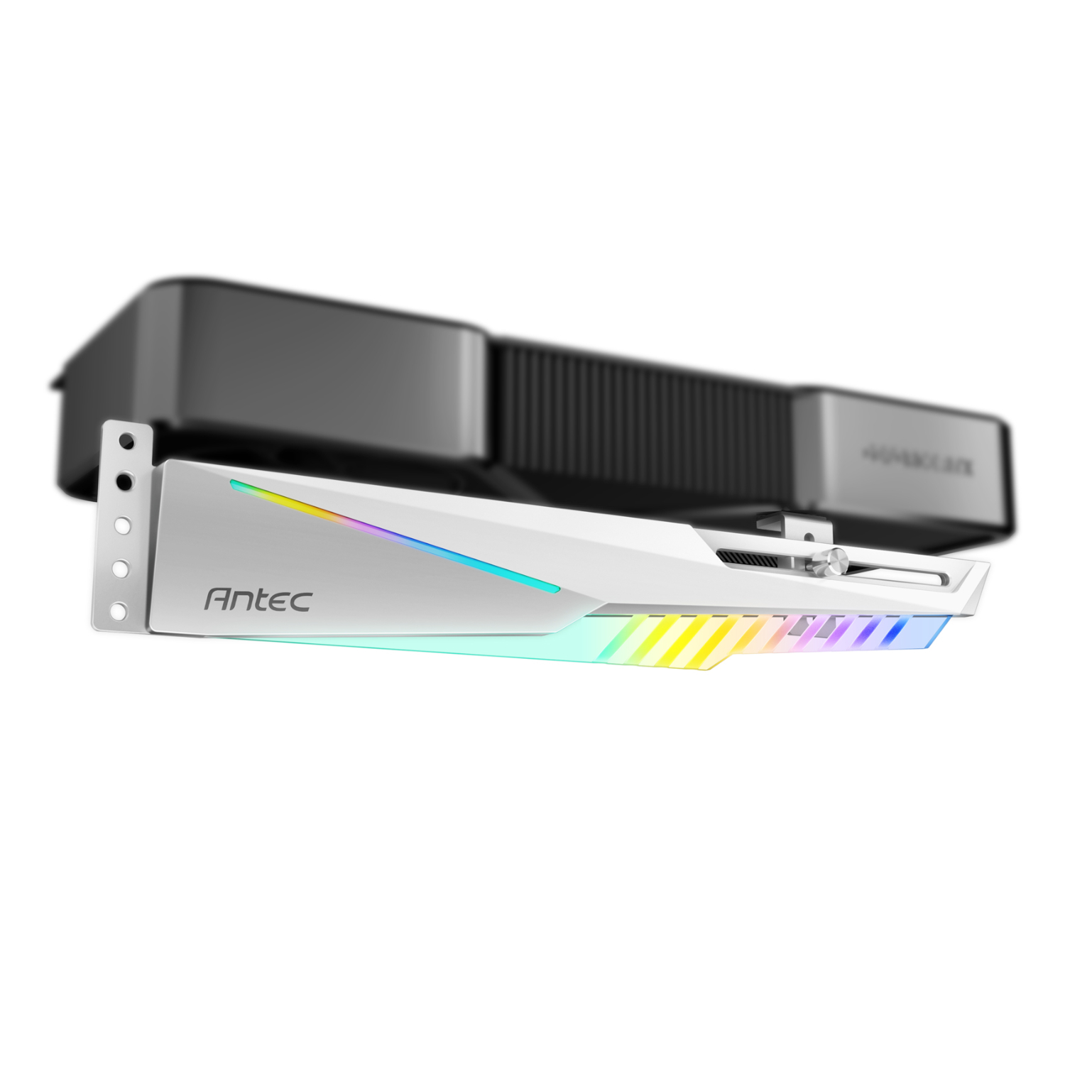 Antec Dagger Argb Gpu Support Bracket - White