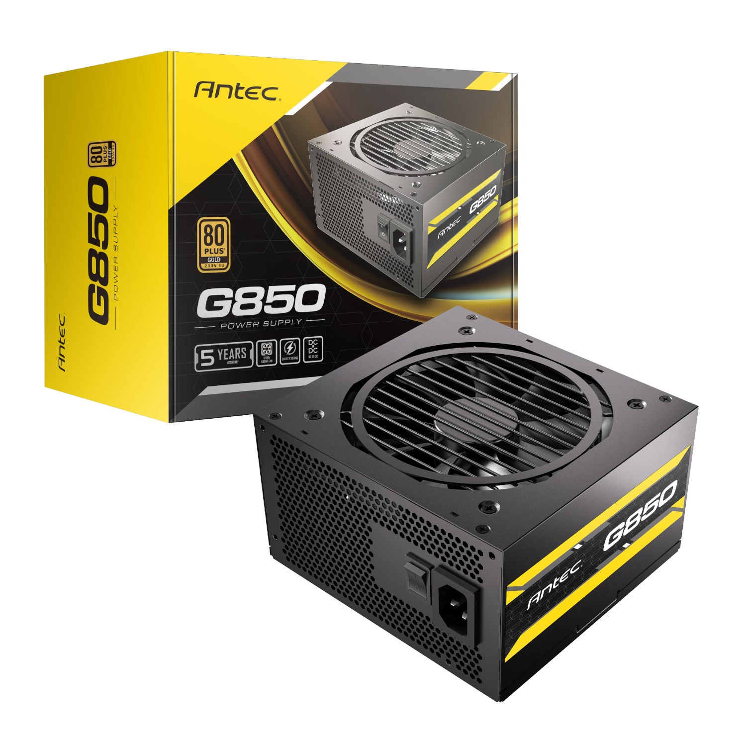 Antec Atom G850 850w 80 Plus Gold Semi-Modular Power Supply