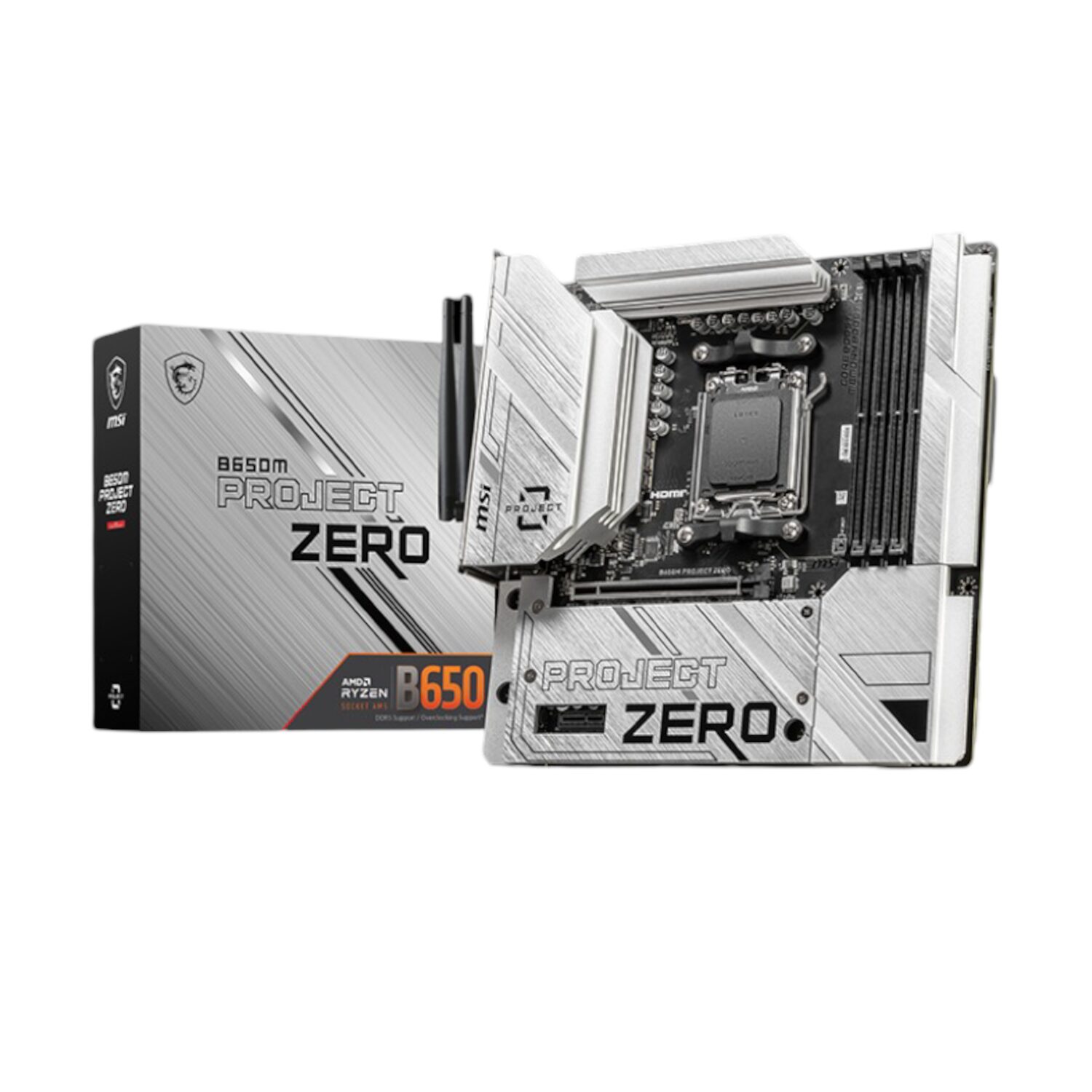 Msi B650m Project Zero Motherboard