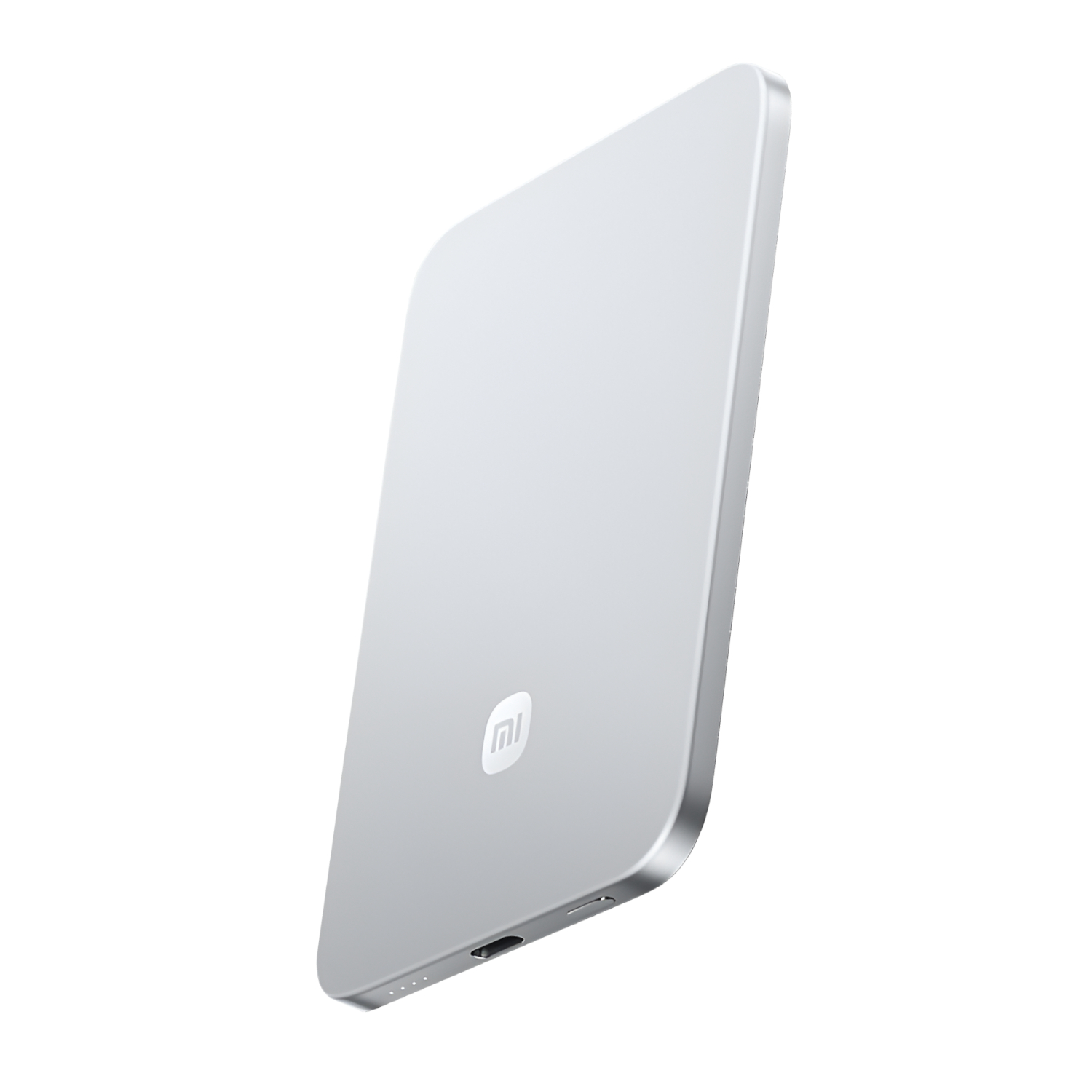 Xiaomi Ultrathin Magnetic Power Bank 5000 15w - Aluminium Silver
