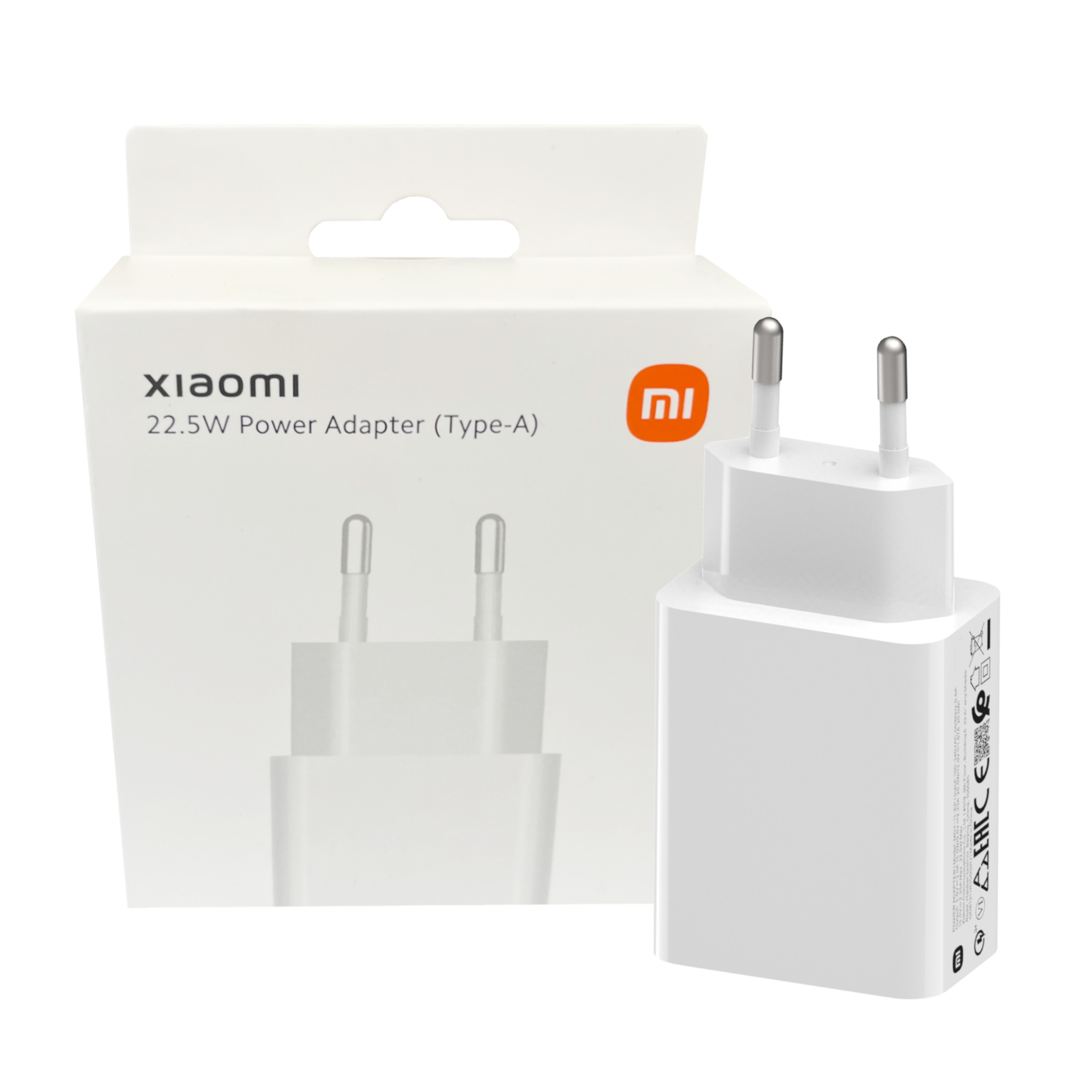 Xiaomi 22.5w Fast Charge Power Adapter (Type-A)-White