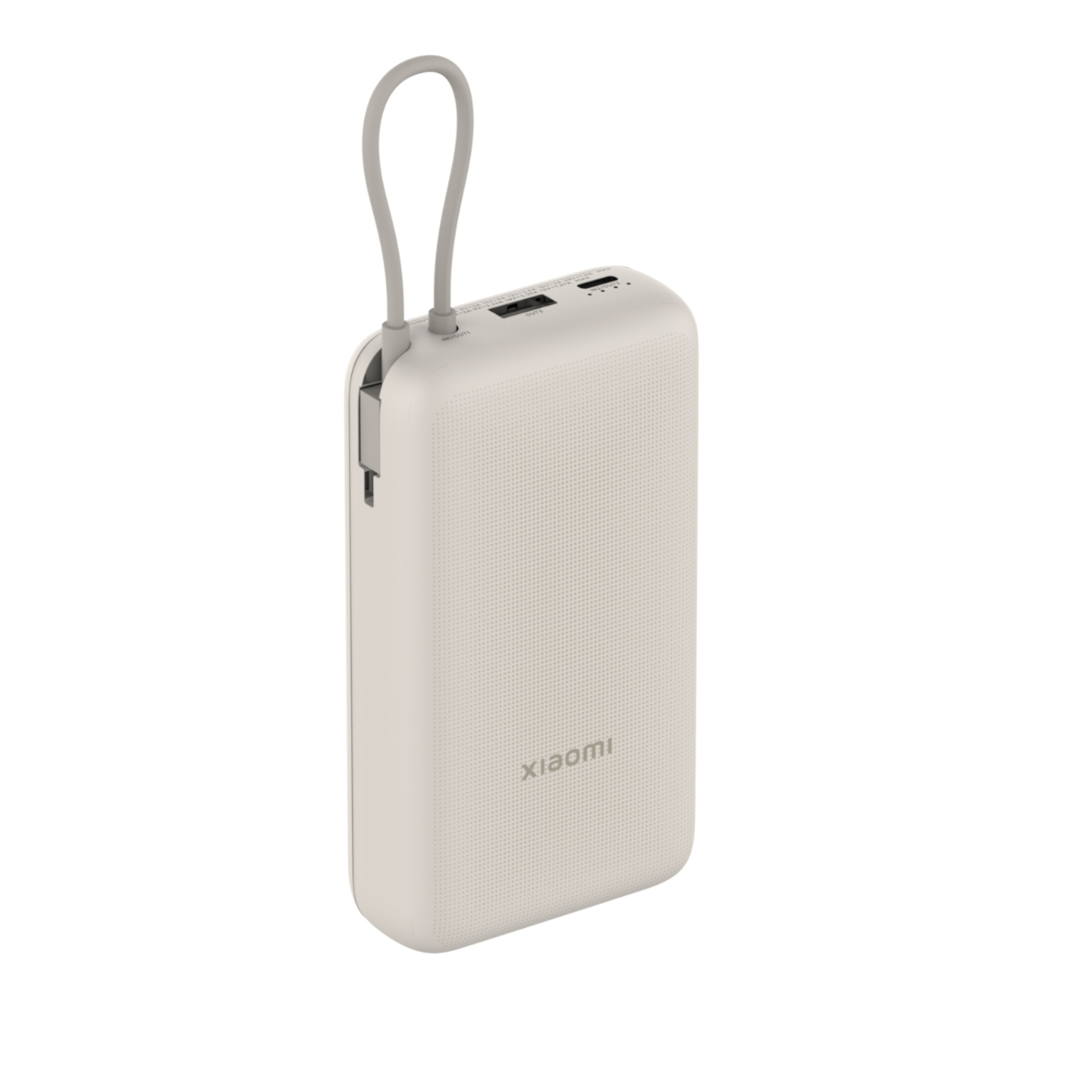 Xiaomi 33w Power Bank 20000mah (Integrated Cable) – Tan