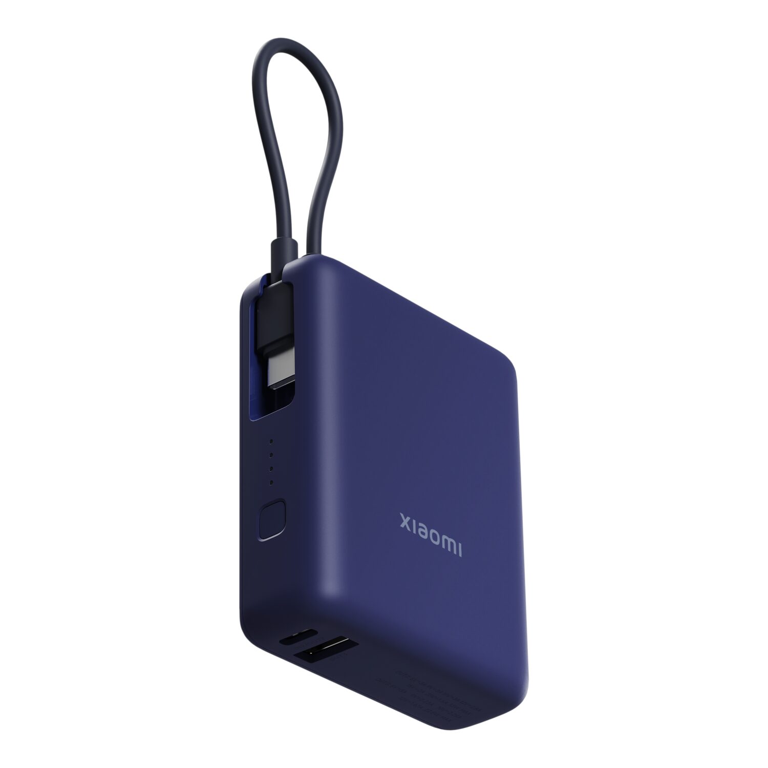 Xiaomi 33w Power Bank 10000 (Integrated Cable) - Blue