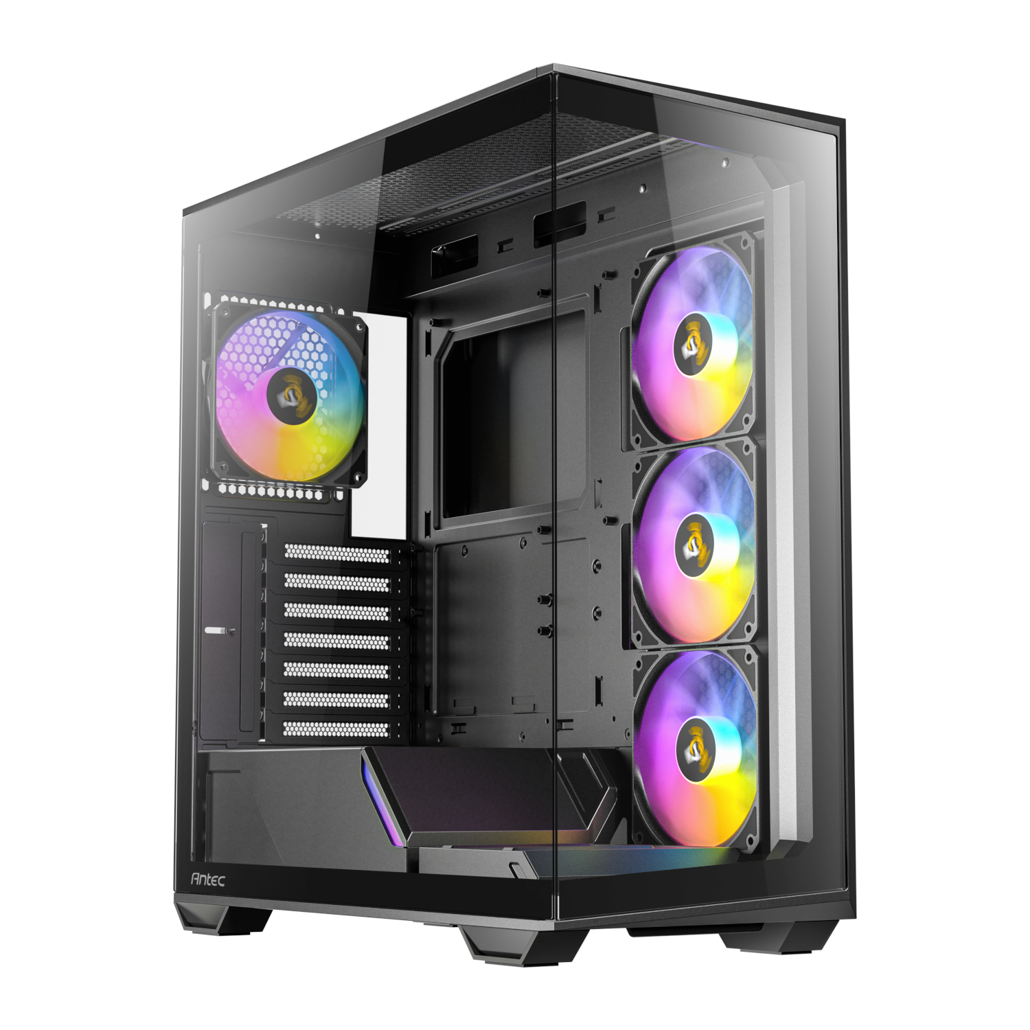 Antec C3 Argb Atx | Micro-Atx | Itx Argb Mid-Tower Gaming Chassis - Black