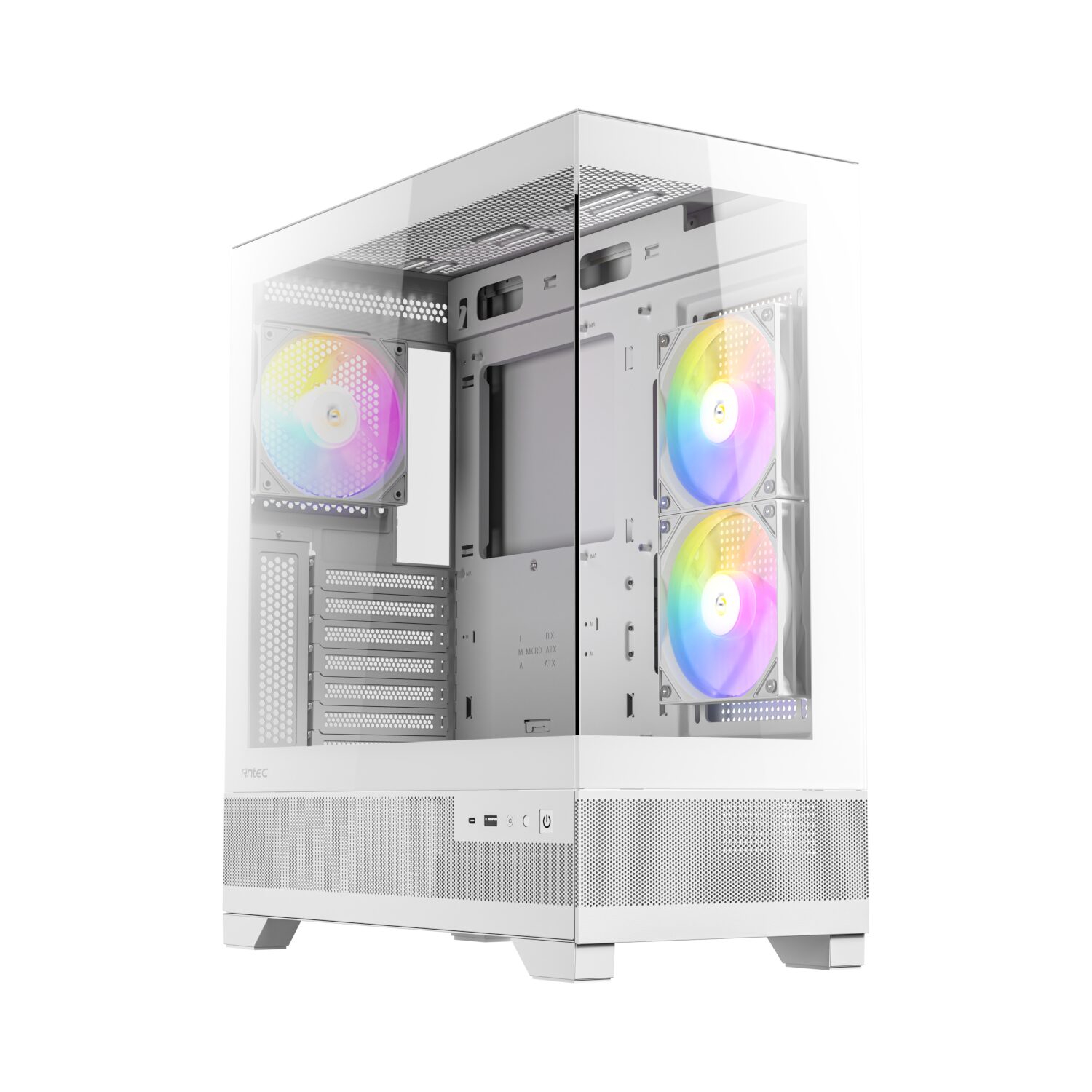 Antec Cx700 Argb Mid-Tower Gaming Chassis - White