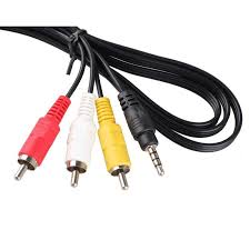 3.5mm(M) To Rca(L+R)M & Video