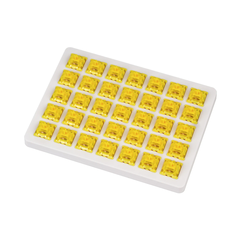 Keychron Yellow Gateron Phantom Switches 110 Pcs