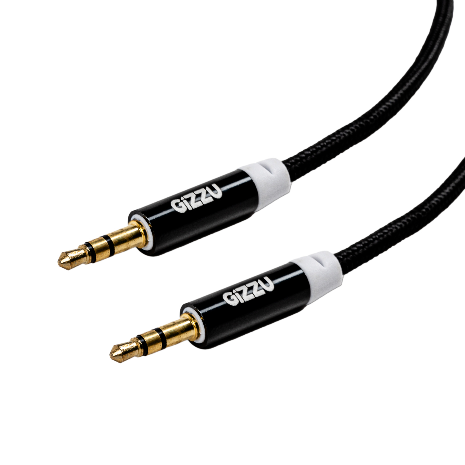 Gizzu 3.5mm Aux Cable 2m - Black