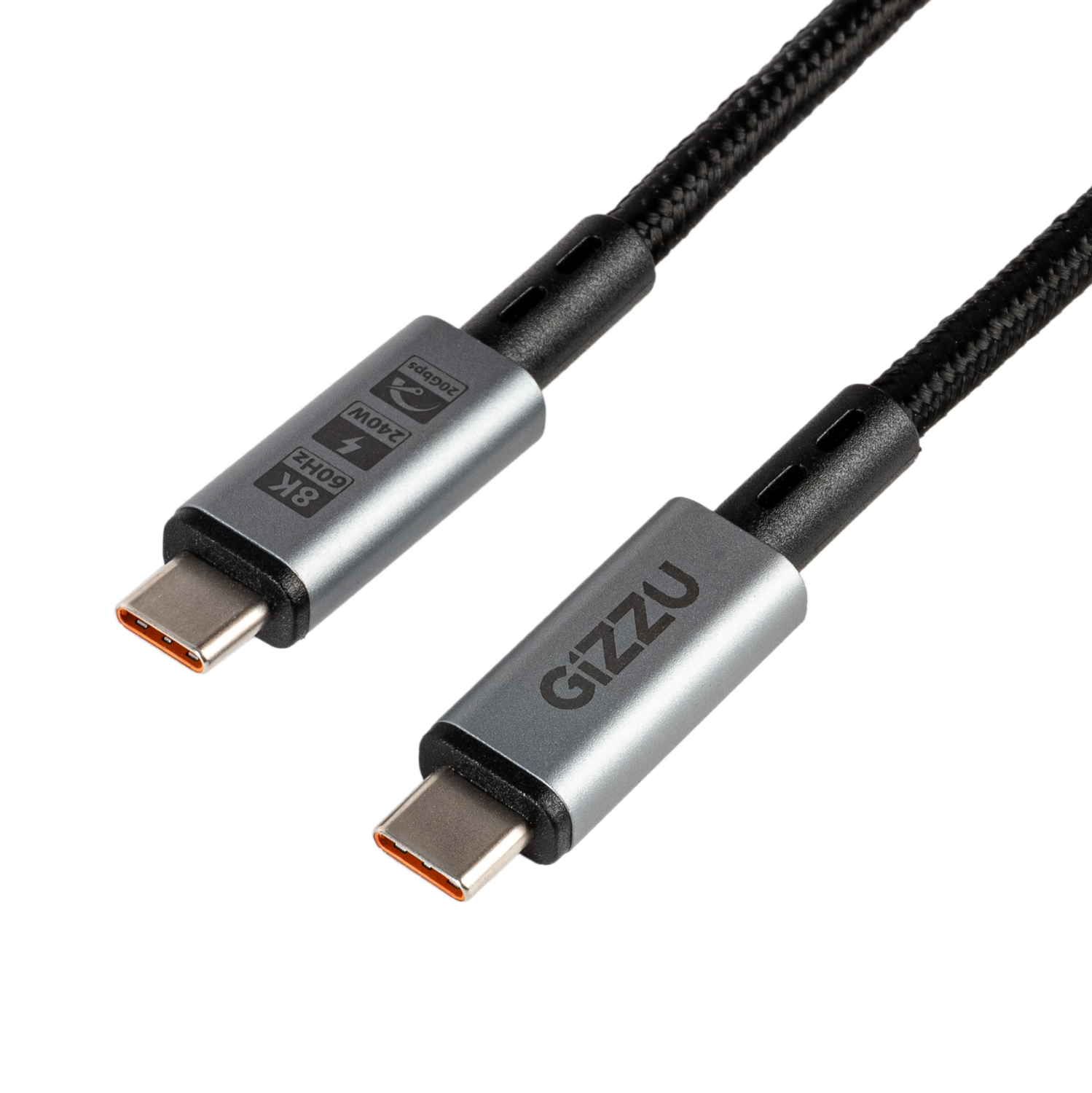 Gizzu 240w 20gbps Type-C 1m Cable