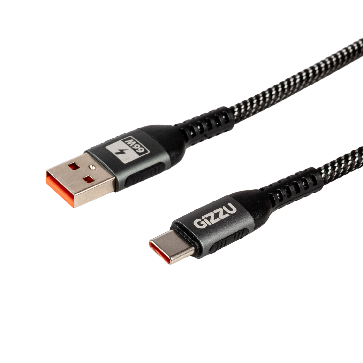 Gizzu 66w 480mbps Usb To Type-C 1m Cable