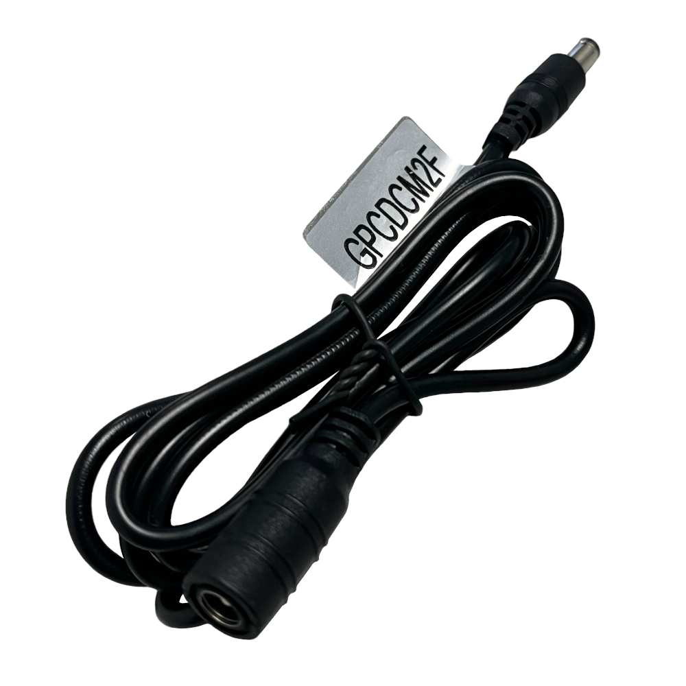 Gizzu Power Cable Dc 12v Male To Female Extender 1.2m
