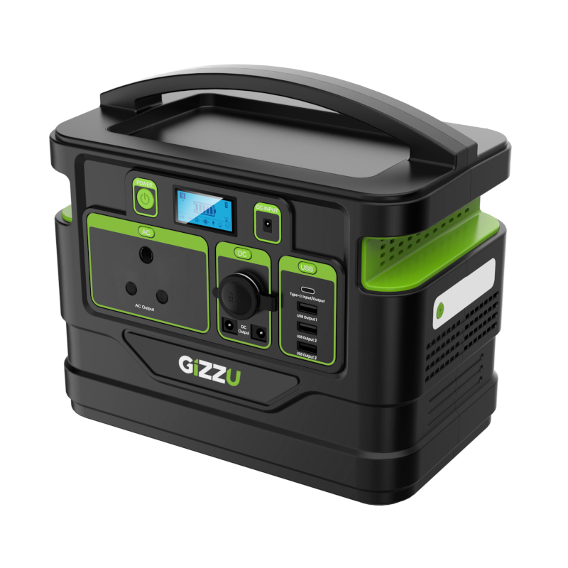 Gizzu 296wh Portable Power Station 1 X 3 Prong Sa Plug Point