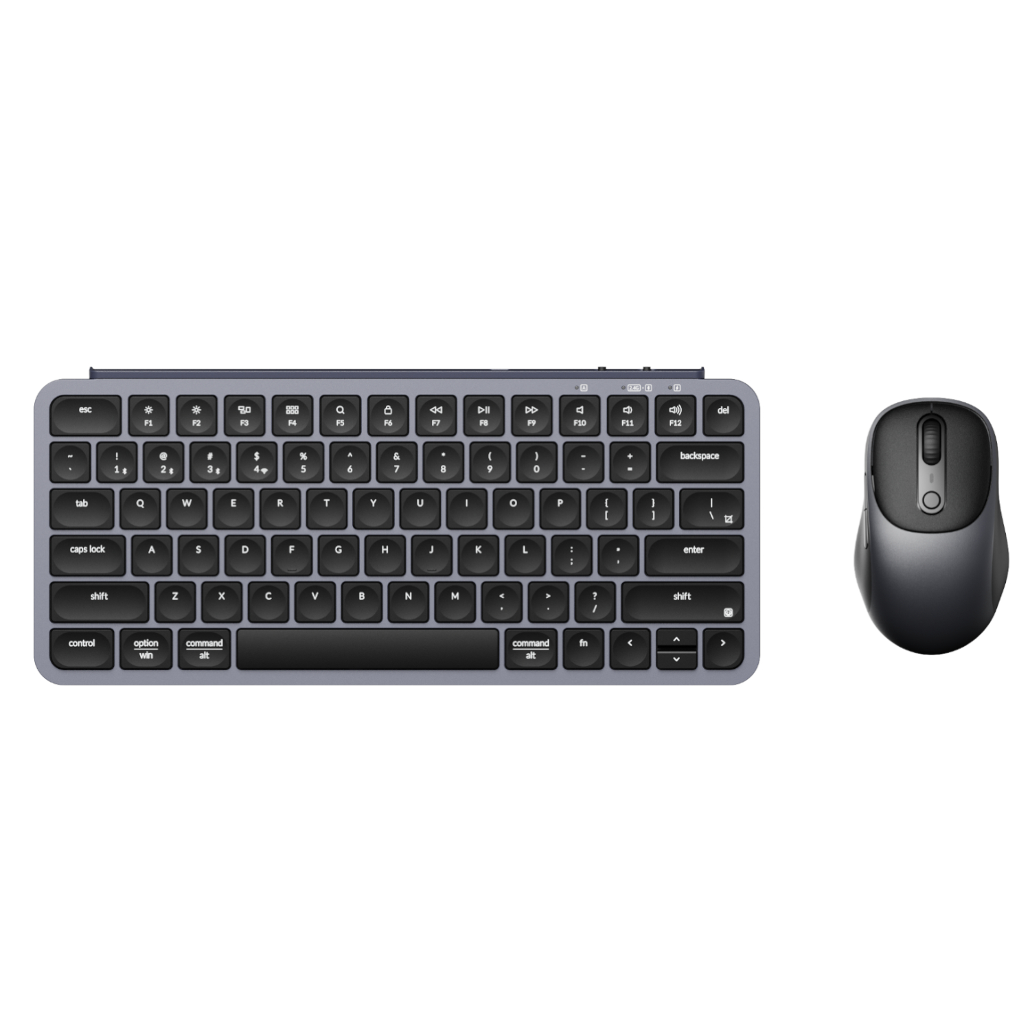 Keychron B1 Pro 75% Layout Wireless Keyboard And Mouse Combo - Space Grey