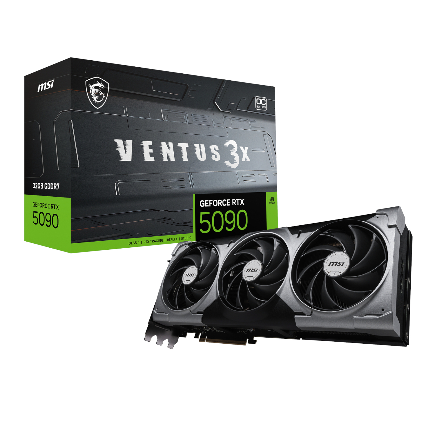 Msi Geforce Rtx 5090 Ventus 3x Oc 32g Graphics Card