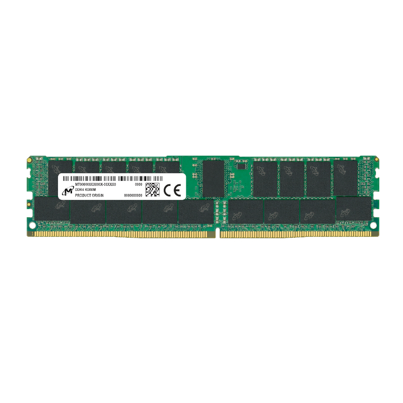 Micron Mta18asf4g72pz-3g2r 32gb 3200mhz Ddr4 Rdimm Memory
