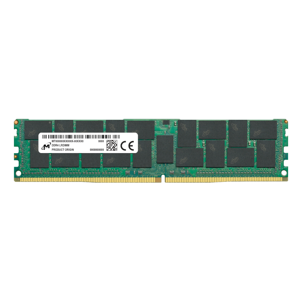Micron Mta36asf8g72lz-3g2f1r 64gb 3200mhz Ddr4 Ecc Cl22 Lrdimm Memory