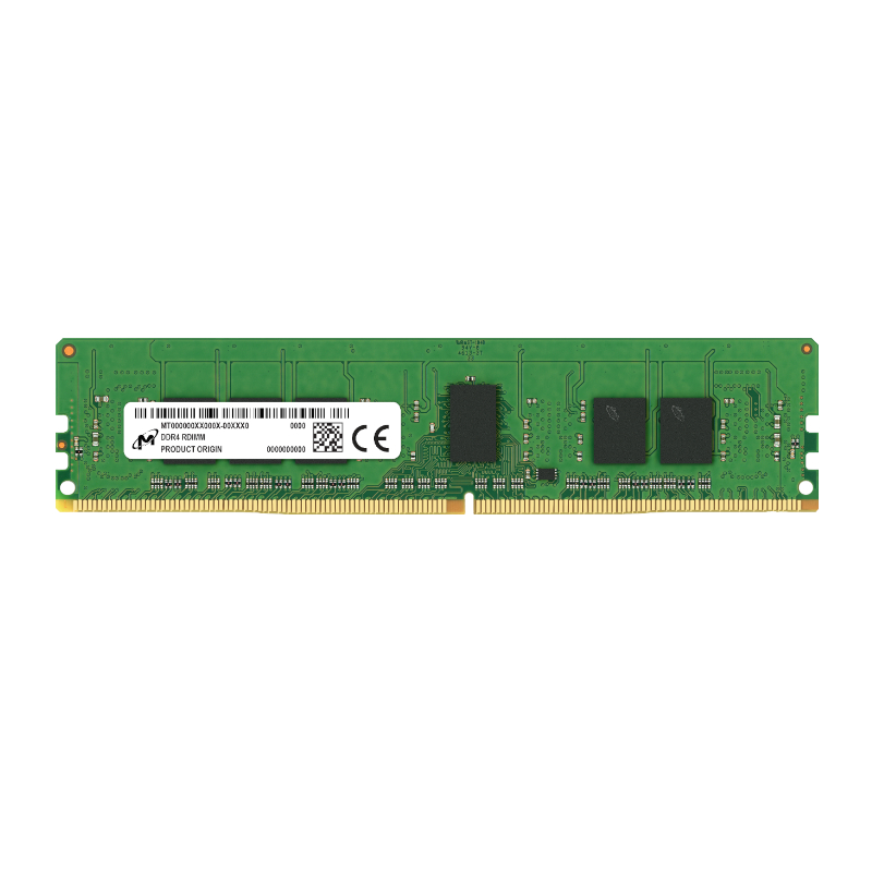 Micron Mta9asf2g72pz-3g2r 16gb 3200mhz Ddr4 Rdimm Memory