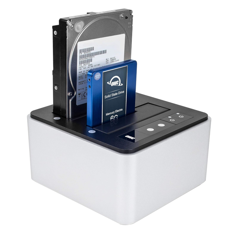 Owc Dual Drive Dock Usb3.2 For 2.5 And 3.5 Sata Drives