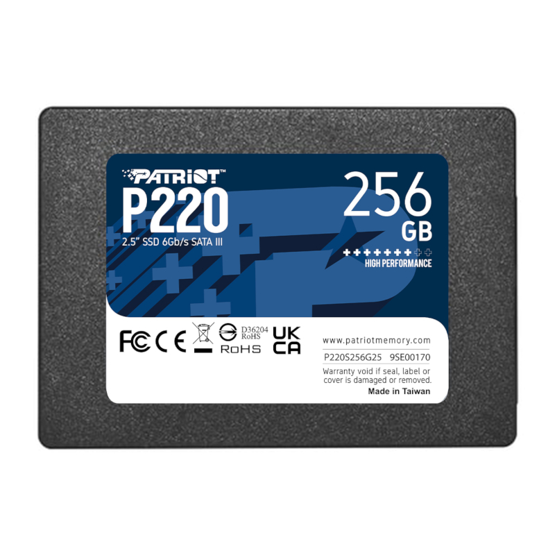 Patriot P220 256gb 2.5" Ssd