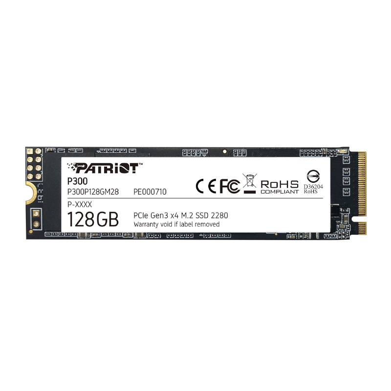 Patriot P300 128gb M.2 Pcie Nvme Ssd