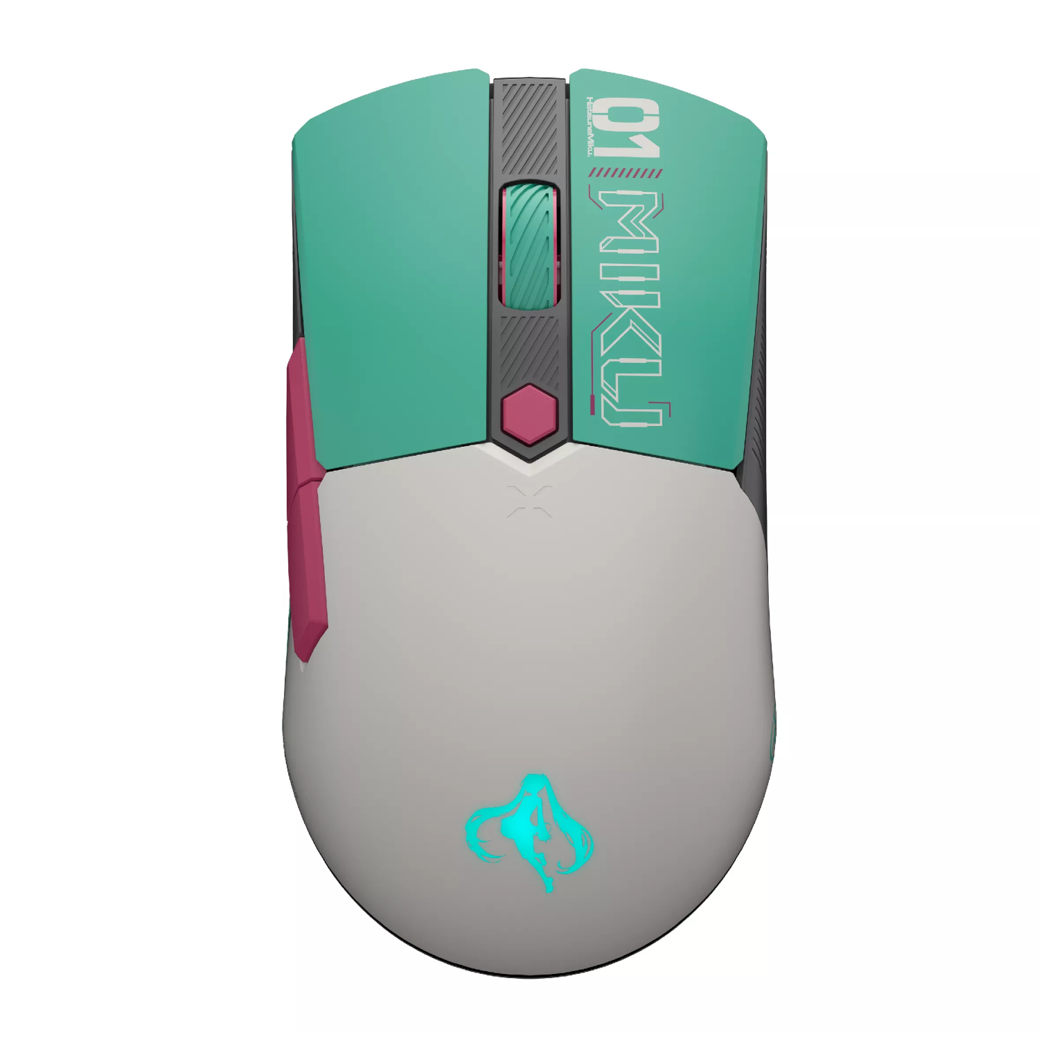 Asus Tuf Gaming Mini 12000 Dpi Wireless Mouse Hatsune Miku Edition